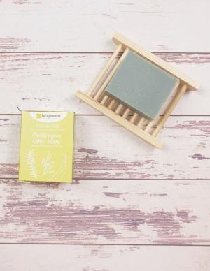 Sabão sólido de azeitonas BIO - ervas mediterrânicas com aloé (100 g)