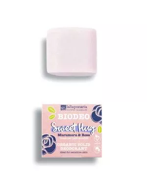 laSaponaria Desodorizante sólido Sweet Hug BIO (40 g) - com o aroma das flores da primavera