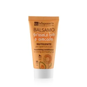 laSaponaria Condicionador nutritivo com girassol e abacate para cabelos secos e danificados 30 ml