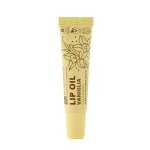 laSaponaria Óleo nutritivo para os lábios com baunilha BIO - transparente (12 ml) - para lábios brilhantes e profundamente nutridos