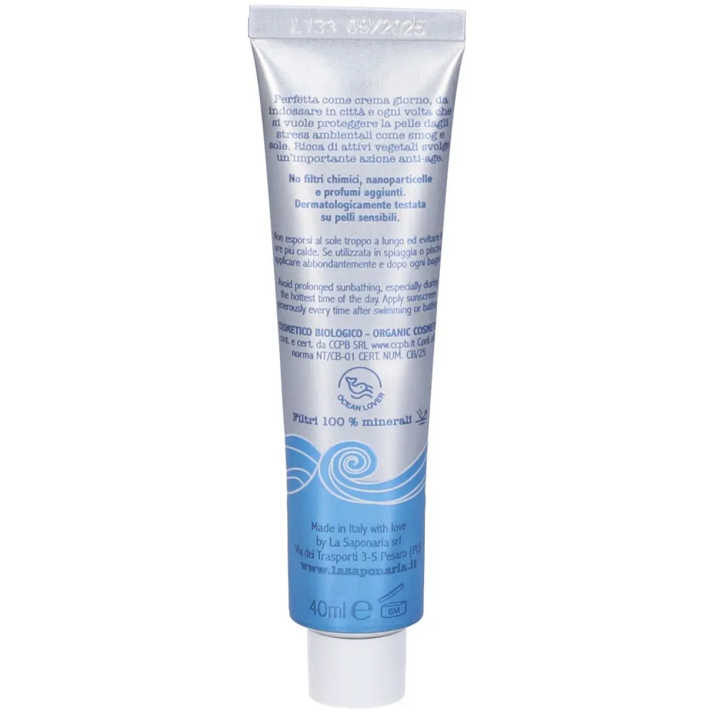 laSaponaria Creme firme e protector da pele FPS 30 BIO (40 ml)