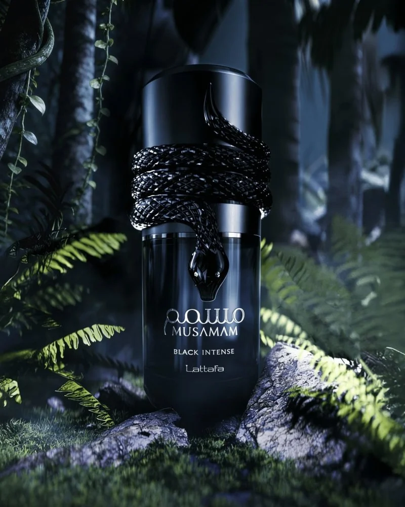 Musamam Black Intense Eau de Parfum Unissex 100 ml