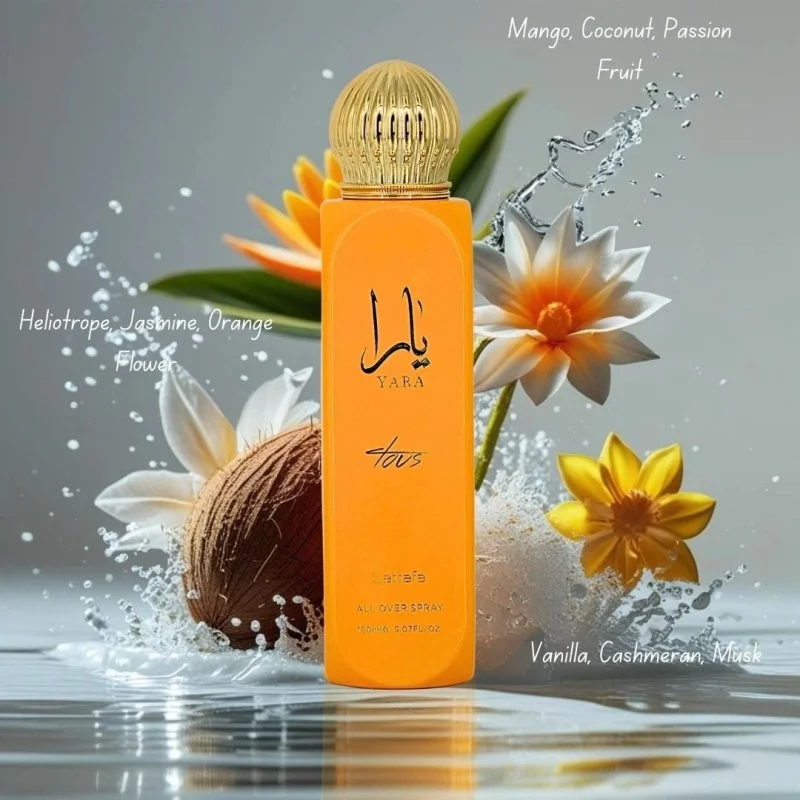 Yara Tous - spray para todo o corpo 150 ml