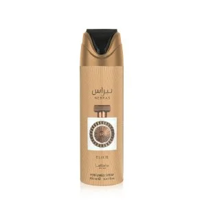 Lattafa Nebras Elixir DEO em spray unissexo