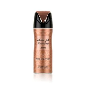Lattafa Pride Fakhar Rose DEO em spray para mulheres