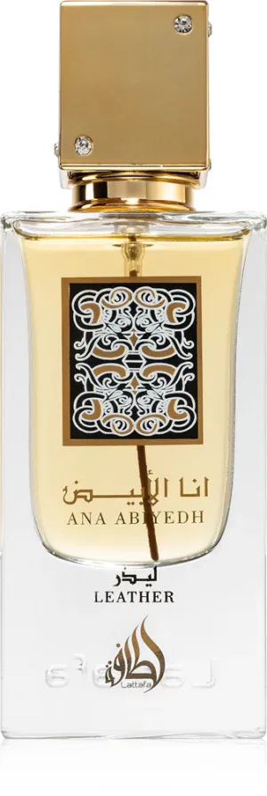 Lattafa Ana Abiyedh Leather eau de parfum unissex 60 ml