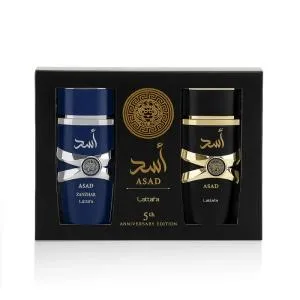 Lattafa Lattafa Asad EDP Asad 100 ml + EDP Asad Zanzibar 100 ml UNISEX