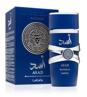 Lattafa Asad Zanzibar eau de parfum para homens 100 ml