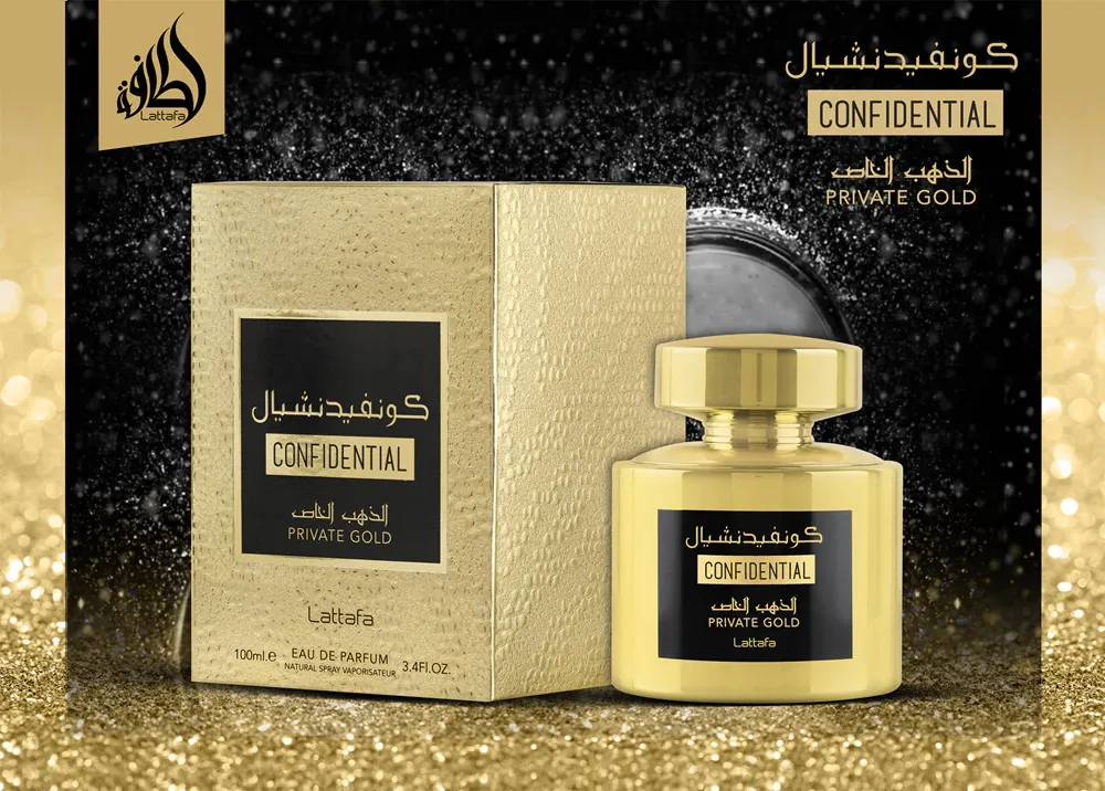 Confidential Private Gold Eau de Parfum unissex 100 ml