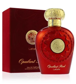 Lattafa Opulent Red eau de parfum para mulheres 100 ml