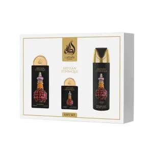 Lattafa Pride Artisan Ethnique EDP 100 ml + EDP 20 ml + DEO em spray 200 ml UNISSEX