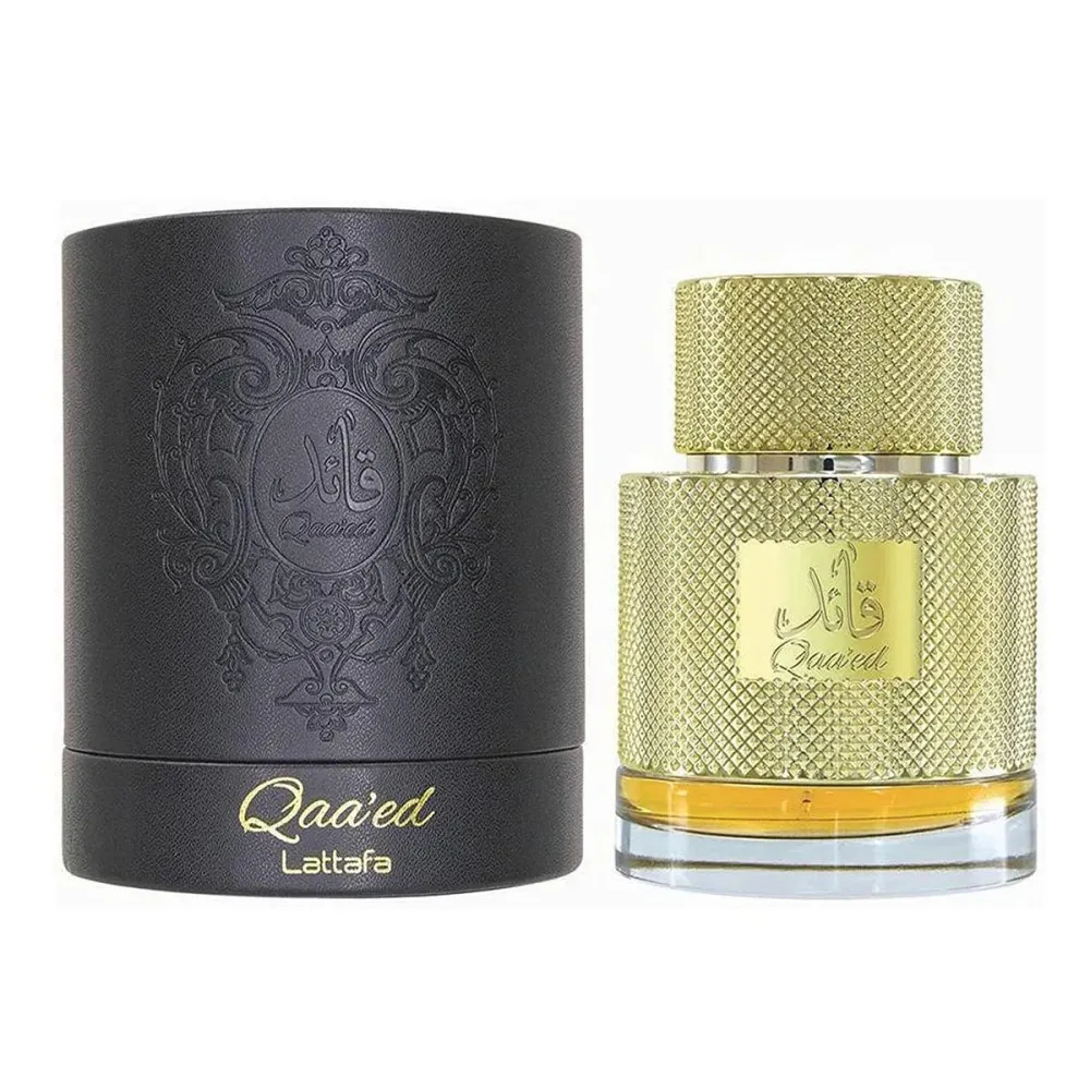Água de perfume unissex Lattafa Qaa'ed 100 ml