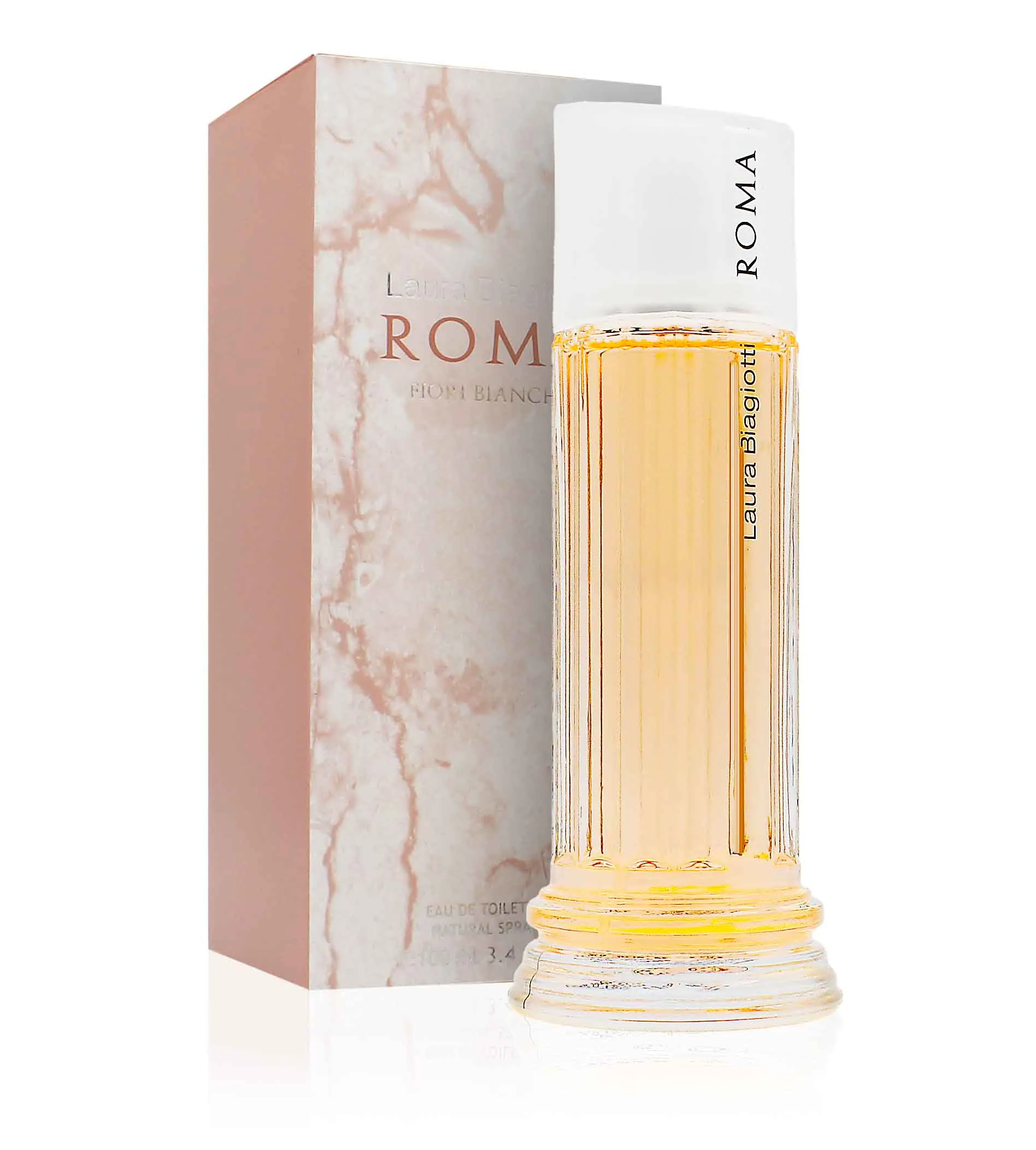 Laura Biagiotti Roma Fiori Bianchi eau de toilette para mulheres 100 ml