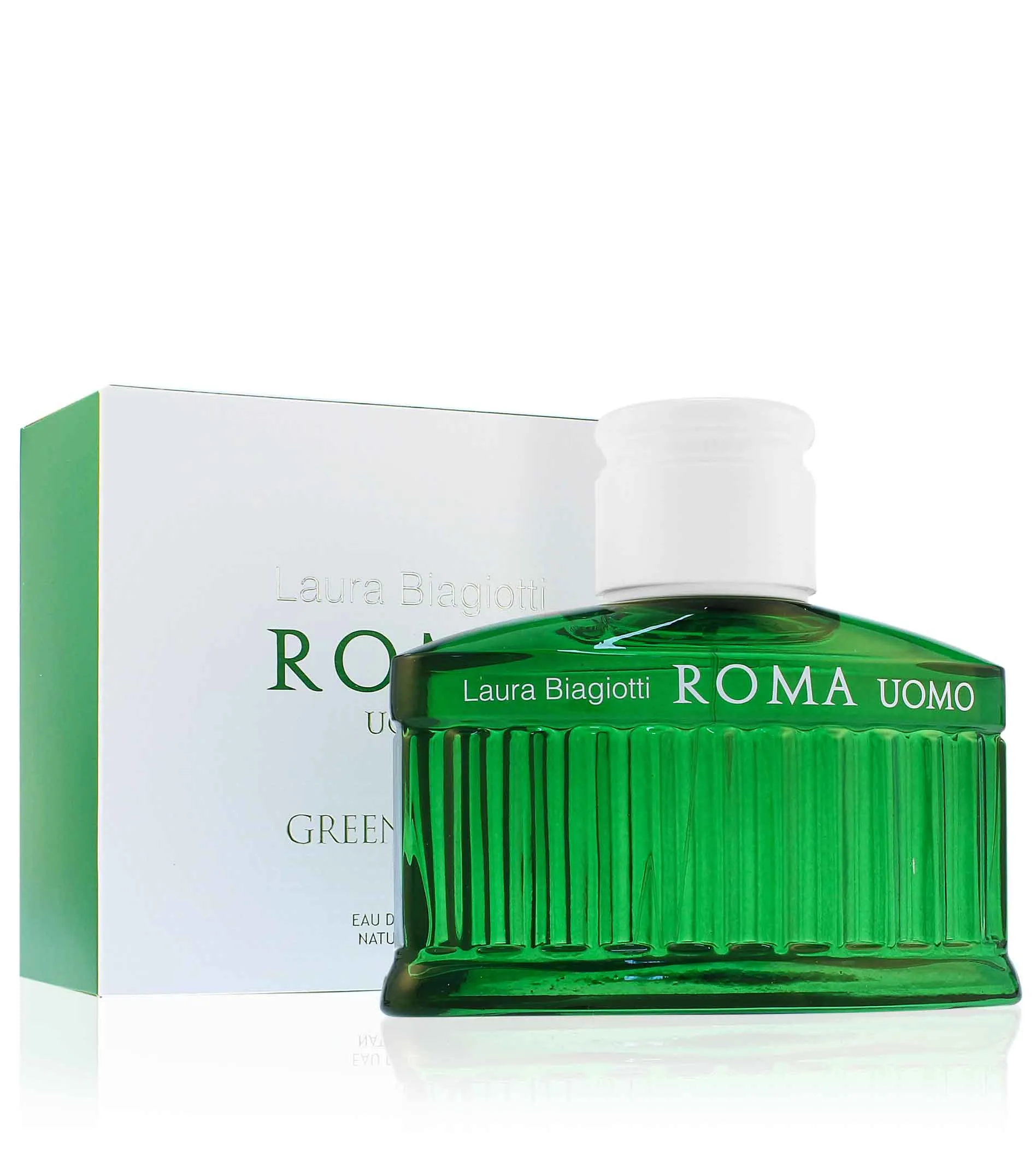 Laura Biagiotti Roma Uomo Green Swing eau de toilette para homens 40 ml