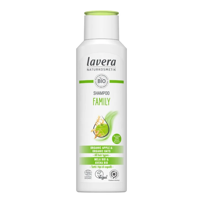 Lavera Champô para toda a família Family BIO (250 ml) - para todos os tipos de cabelo