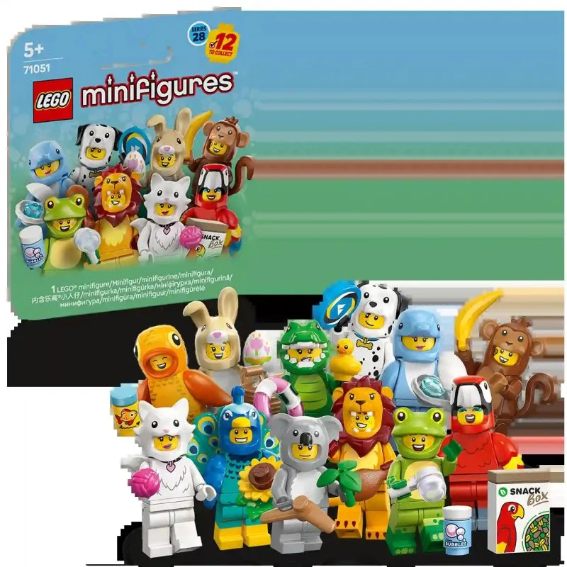 Minifiguras 71051 28.ª série – animais