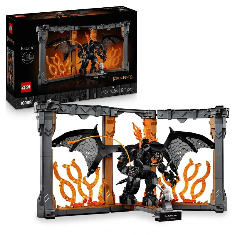 Icons 10367 Aparador de Livros: O Senhor dos Anéis – Balrog™