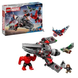 LEGO® Marvel 76292 Confronto: Capitão América vs. Hulk Vermelho