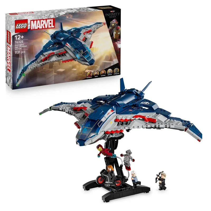 ǀ Marvel 76325 Avengers: Age of Ultron Caça Quinjet