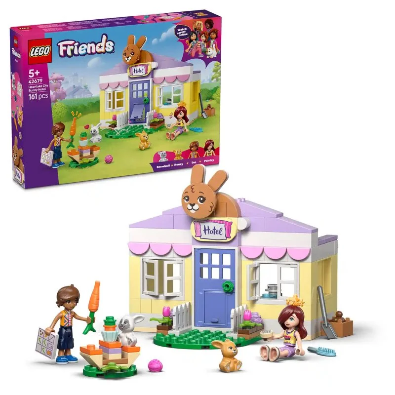 Friends 42679 Hotel para coelhinhos na Cidade de Heartlake