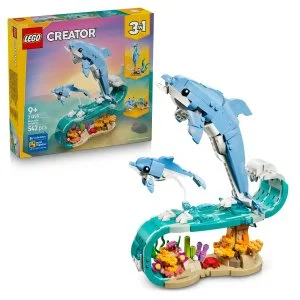 LEGO® Creator 3 em 1 31385 Criaturas Marinhas: Belos Golfinhos