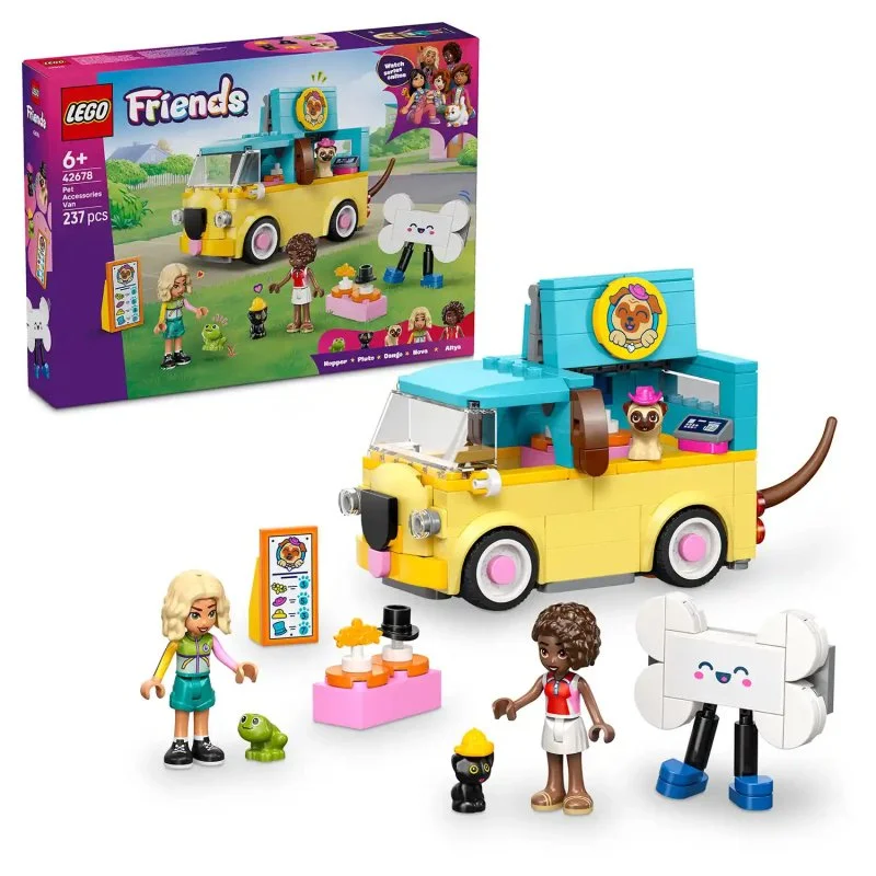 Friends 42678 Carrinha com acessórios para animais de estimação