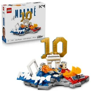 LEGO® Editions 43013 Kylian Mbappé – Momentos estelares do futebol