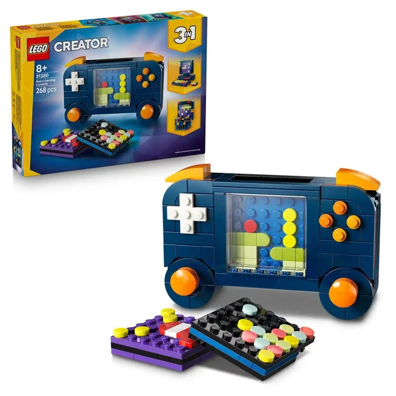 Creator 3 em 1 31380 Consola de jogos retro