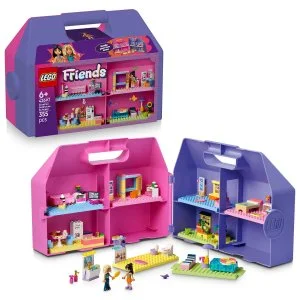 LEGO® Friends 42697 Maleta criativa e casa de bonecas