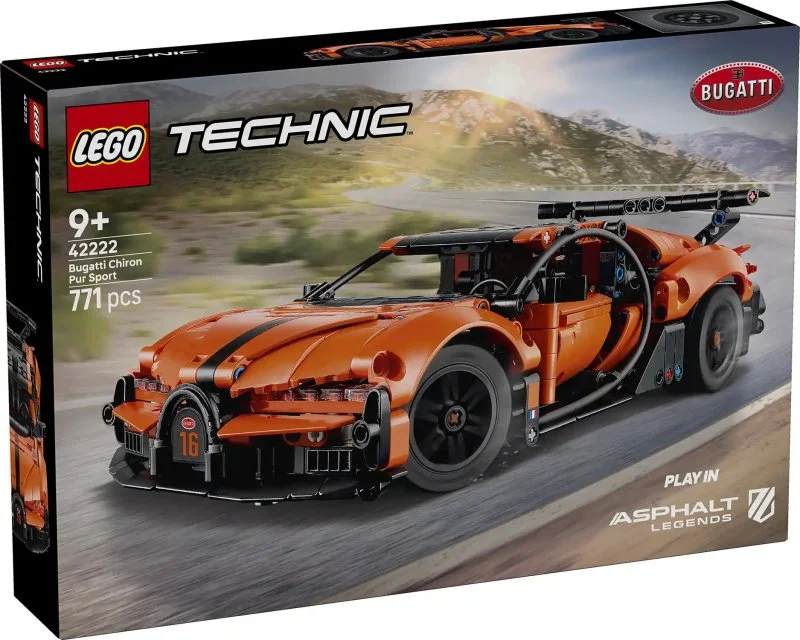 Technic 42222 Hipercarro Bugatti Chiron Pur Sport
