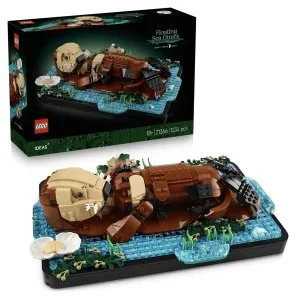 LEGO® Ideas 21366 Lontras-marinhas a nadar