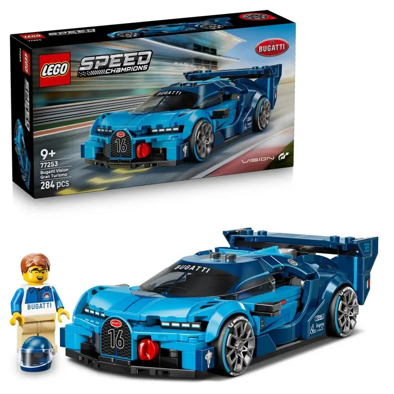 Speed Champions 77253 Carro hiperesportivo Bugatti Vision GT
