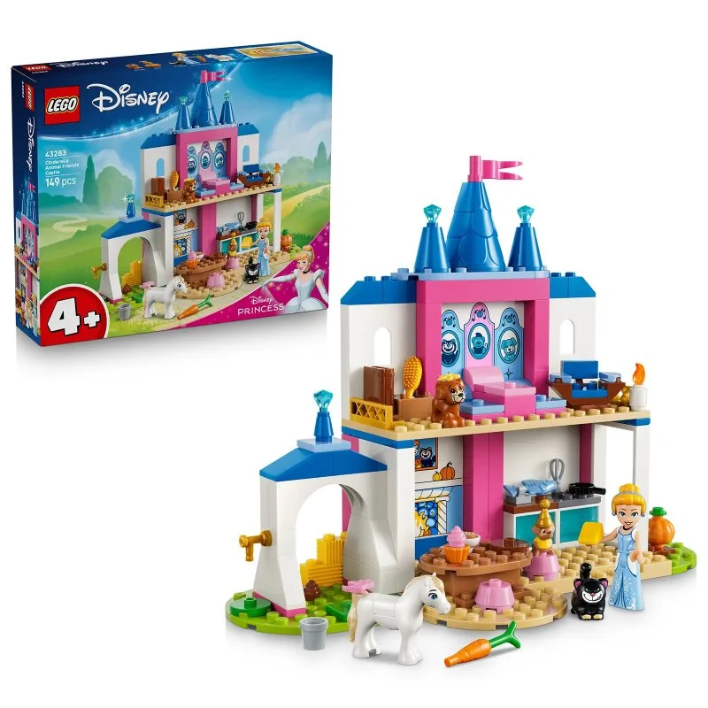 │ Disney 43283 Castelo da Cinderela e os seus amigos animais