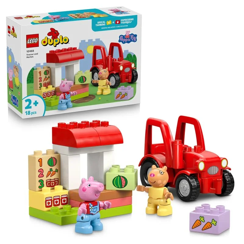 DUPLO® 10468 Trator e mercado
