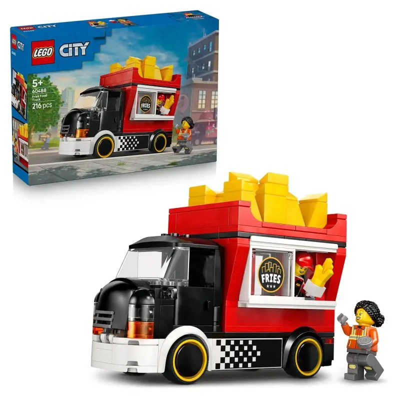 City 60488 Carrinha de comida ambulante com batatas fritas