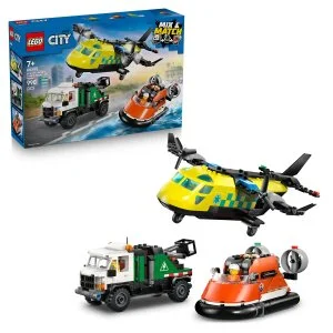 LEGO® City 60505 Remix: Avião, veículo de serviço e aerodeslizador