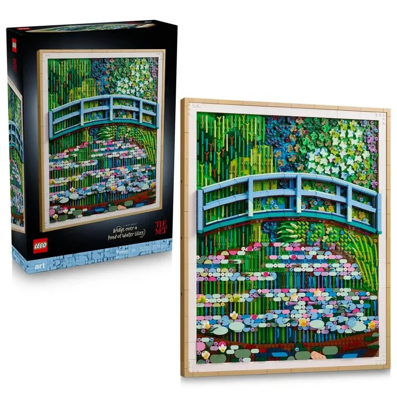 Art 31220 Claude Monet – Ponte sobre a lagoa com nenúfares