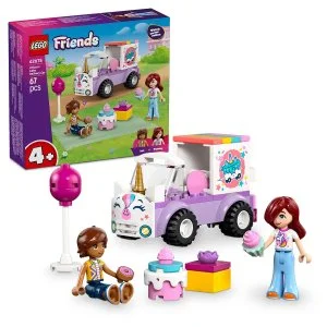 LEGO® Friends 42675 Carro de Entregas de Unicórnio com Bolo