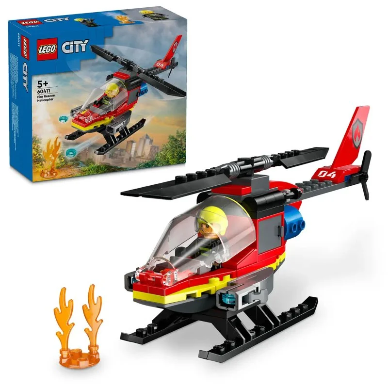 City 60411 Helicóptero de Resgate dos Bombeiros
