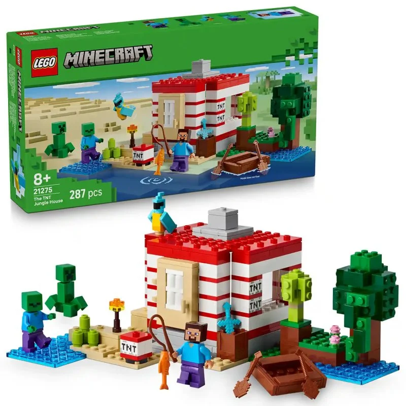 Minecraft® 21275 Casa de TNT na selva