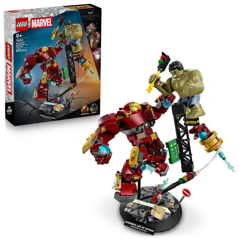 ǀ Marvel 76343 Confronto épico: Hulkbuster vs. Hulk