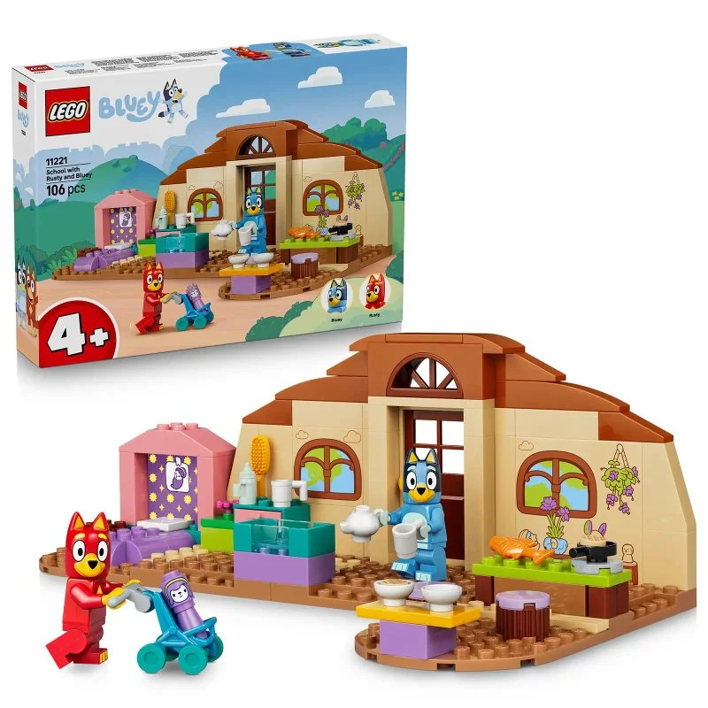 Bluey 11221 Rusty, Bluey e a escola