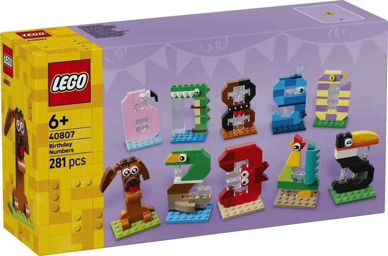 Iconic 40807 Números de Aniversário
