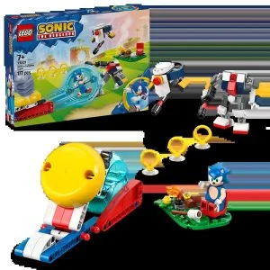 LEGO® Sonic the Hedgehog™ 77001 Sonic e o duelo junto à fogueira de acampamento