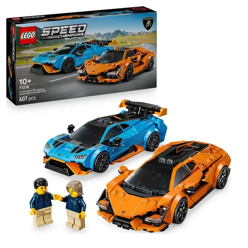 Speed Champions 77238 Lamborghini Revuelto e Huracán STO