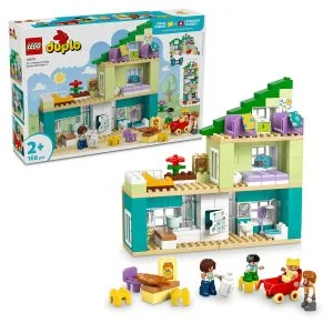 LEGO® DUPLO® 10470 Casa Familiar Moderna 3 em 1 com figuras