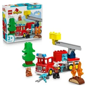 LEGO® DUPLO® 10473 Camião de bombeiros com mangueira e bombeiro