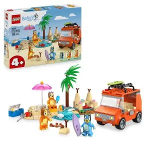 LEGO® Bluey 11202 Bluey e o passeio de carro em família para a praia