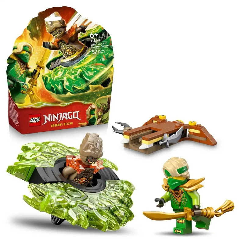 NINJAGO® 71850 Lloyd vs. spinner do monstro terrestre