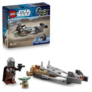 LEGO® Star Wars™ 75436 Mandalorian e Grogu e moto speeder